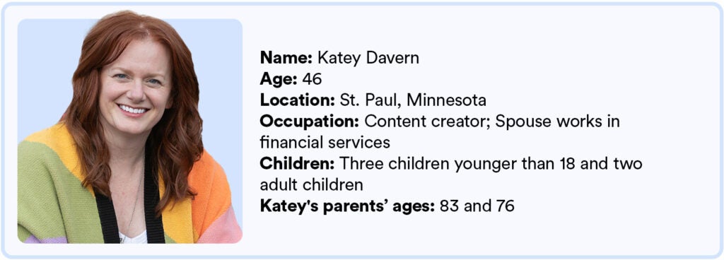 Katy Davern a content creator living in St. Paul, Minnesota