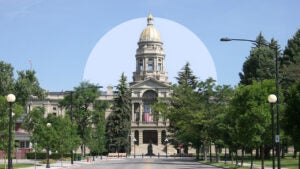 Image of the Wyoming State Capitol Building.