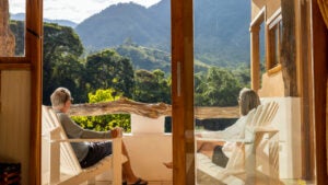 People sitting together