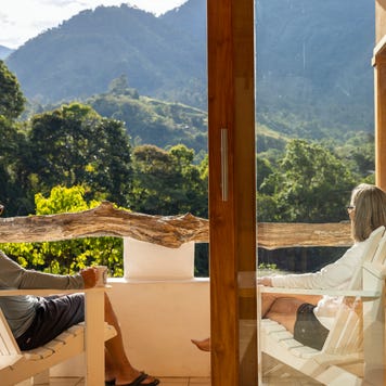 People sitting together