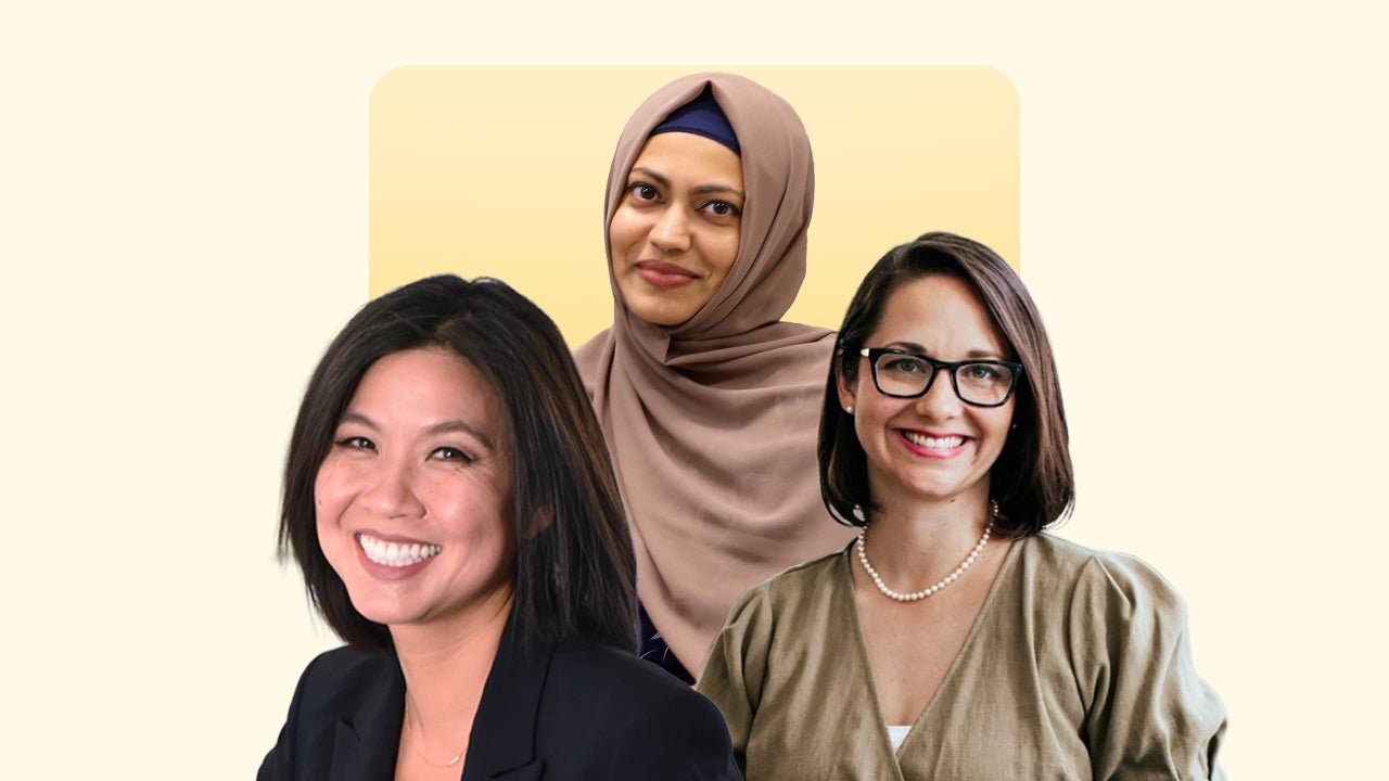 A group of three certified financial planners