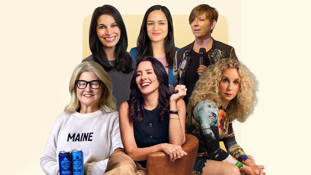 A collage of female leaders.