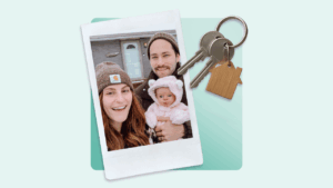 Kayla Palmer and her family.