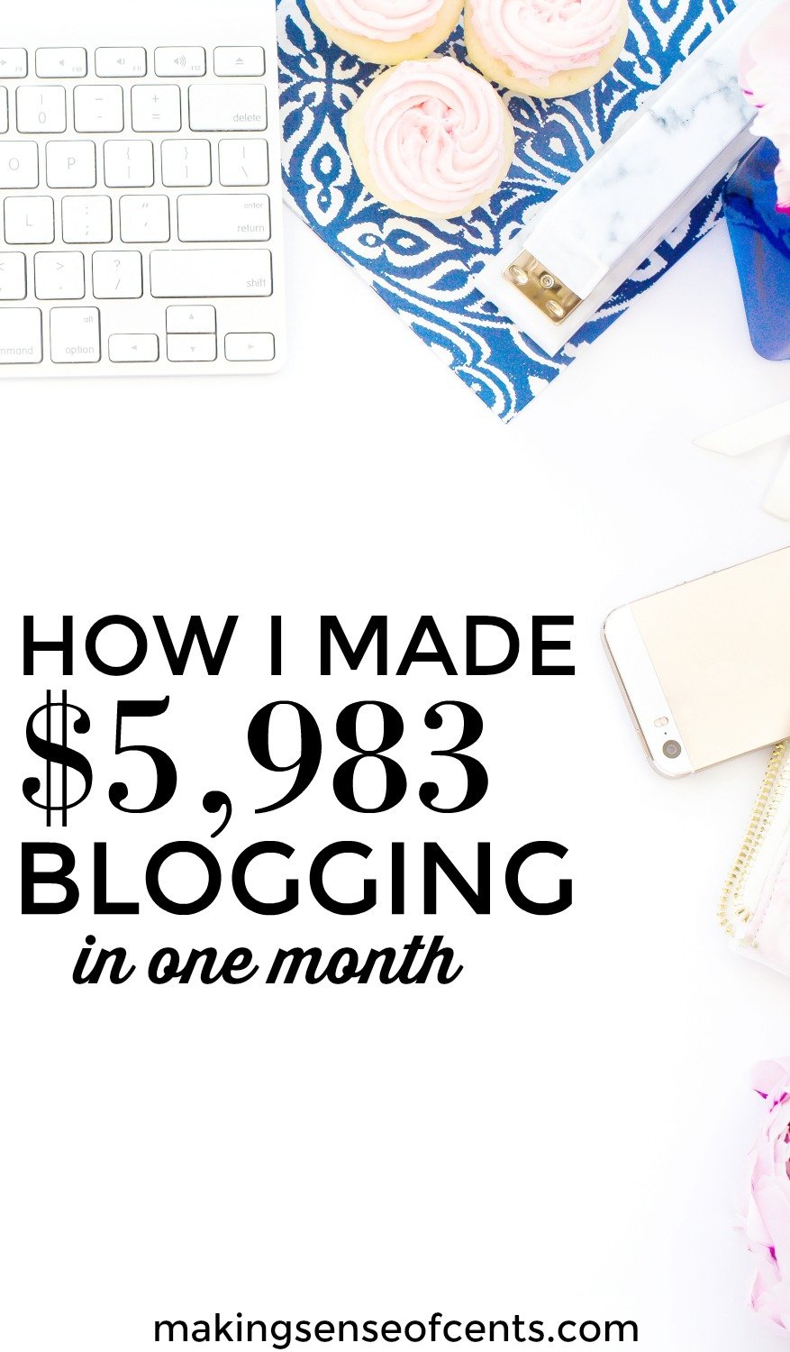 Find out how I made $5,982 from blogging in one month.